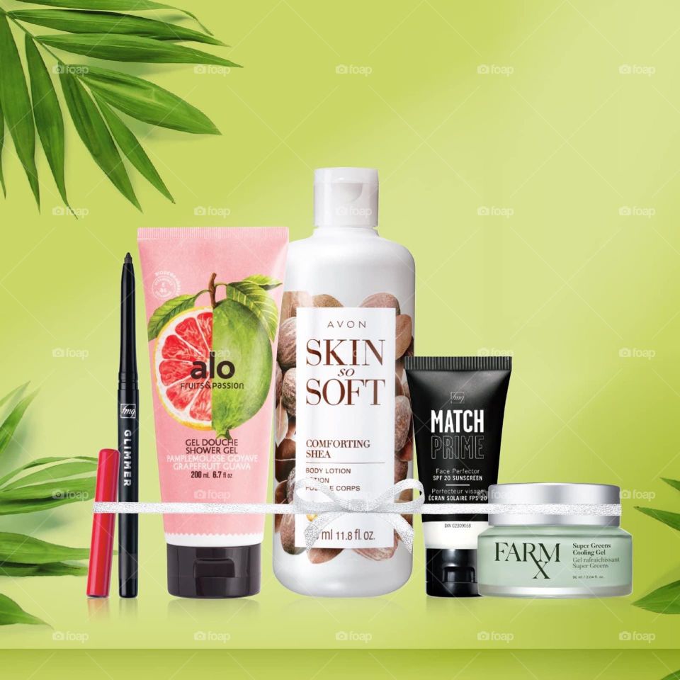 Beautiful beauty products 