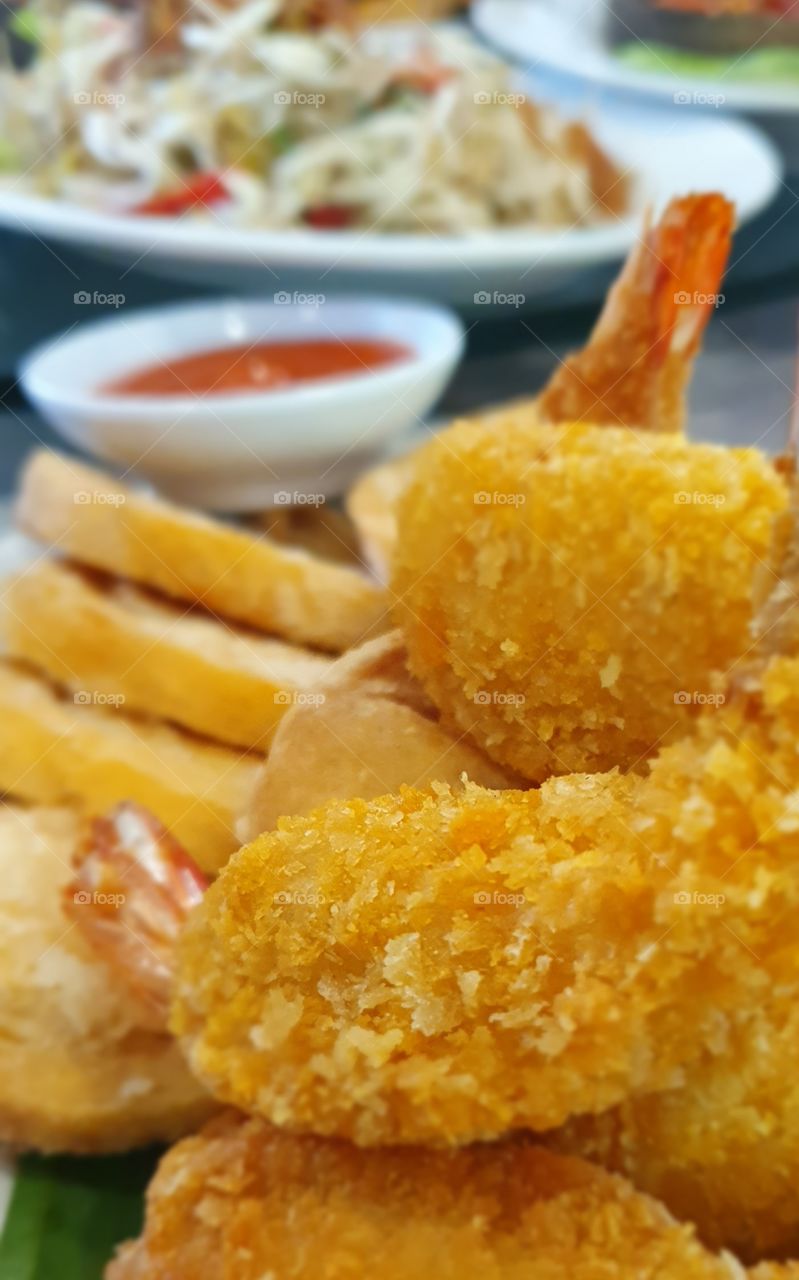 crispy shrimp