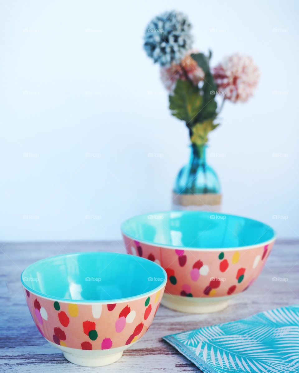 baby blue bowls