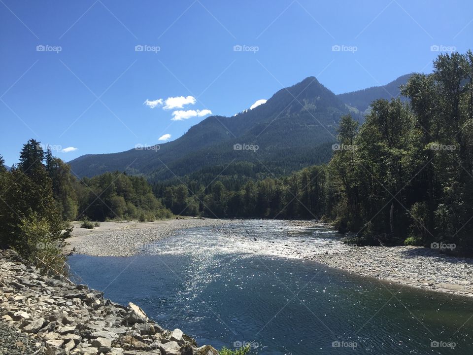 Landscape, Mountain, No Person, Water, Travel