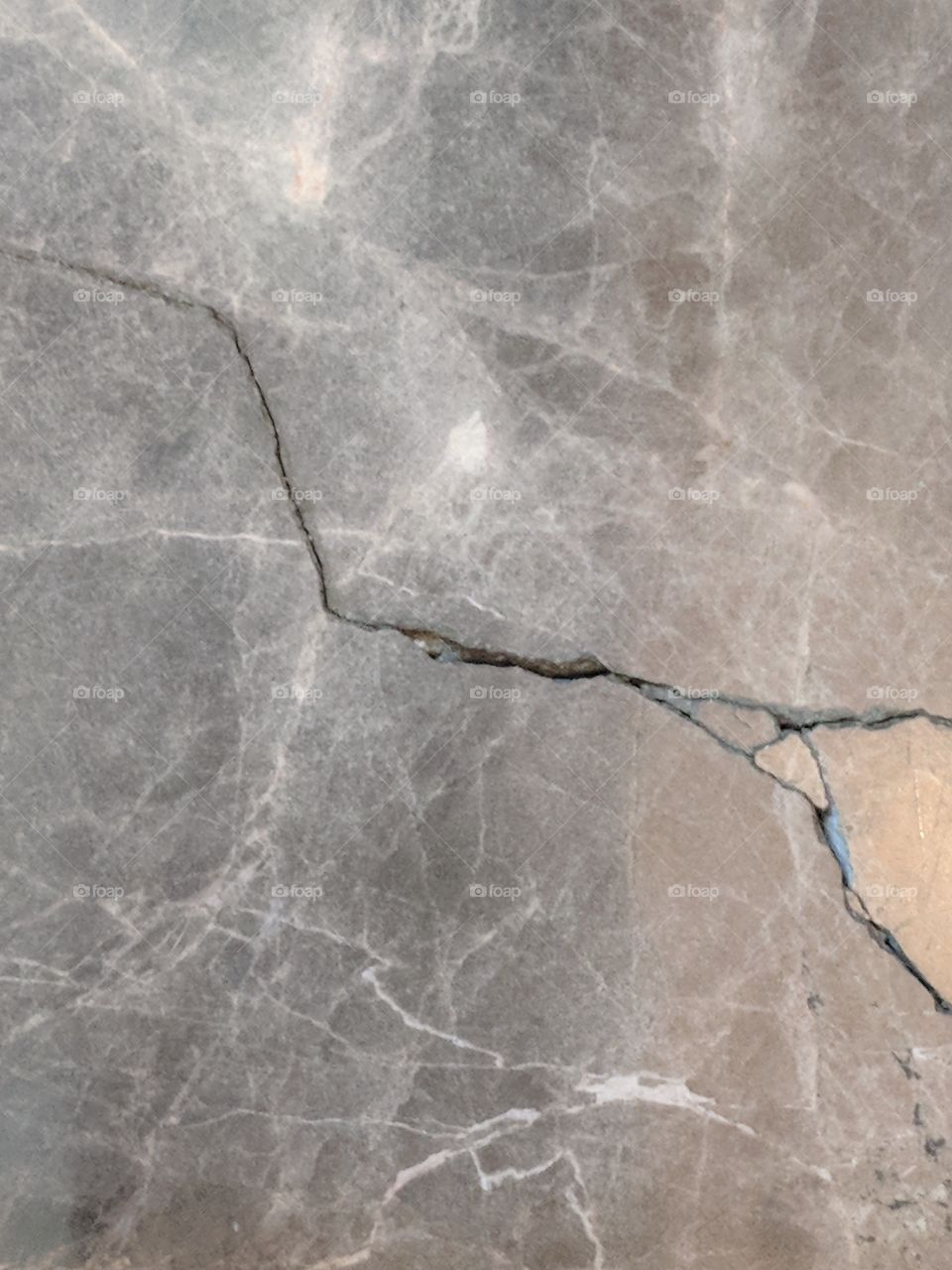 Cracked Marble