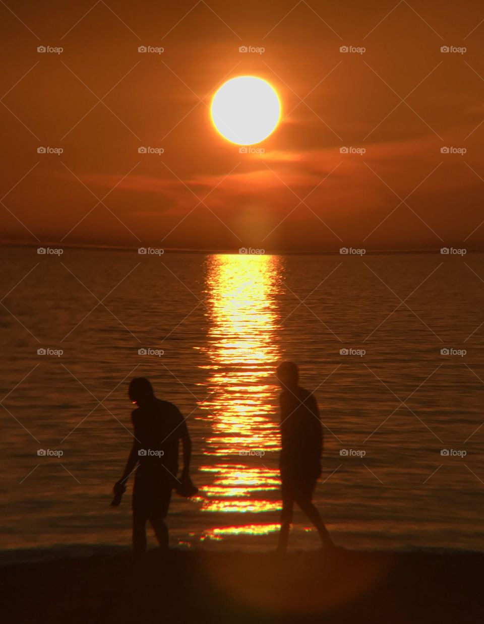 Sunset over Lake Michigan—taken in Ludington, Michigan 