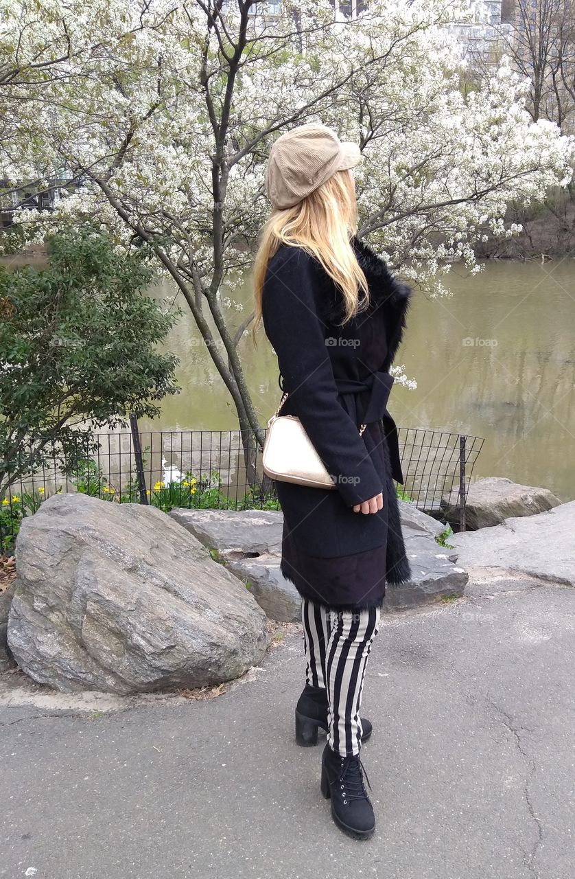 Girl in Central Park NYC