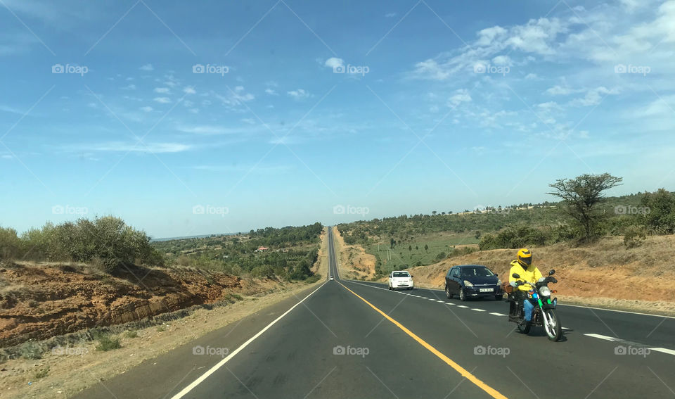 On the way to Maasai Mara Kenya this picture taken by me when I was travelling to my hometown.