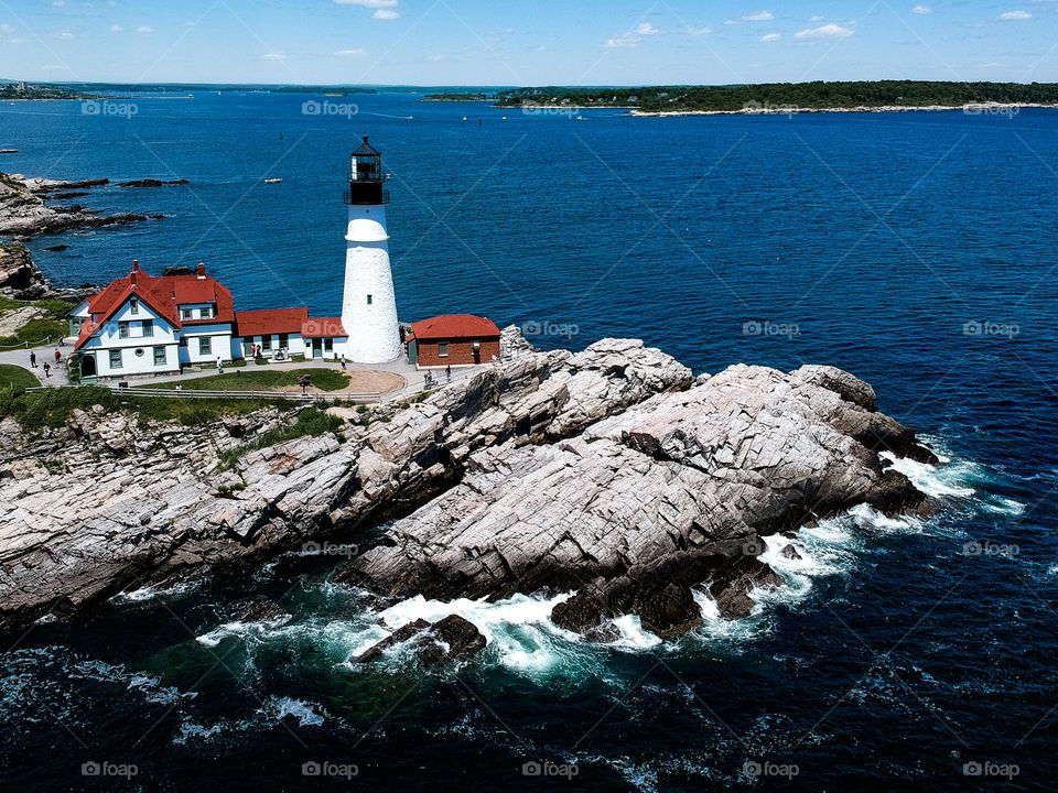 Maine Lightpost