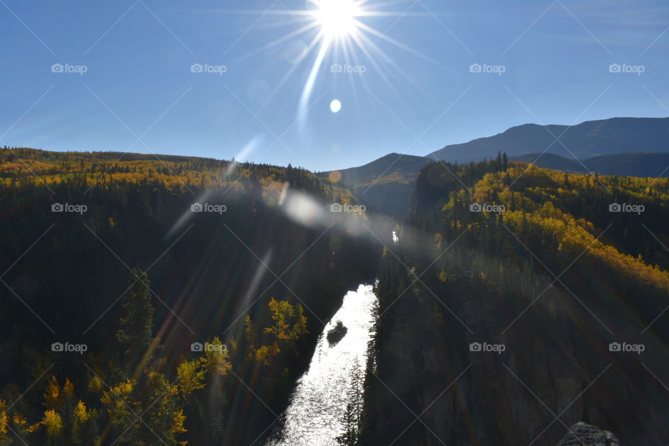 Sunshine in the valley 