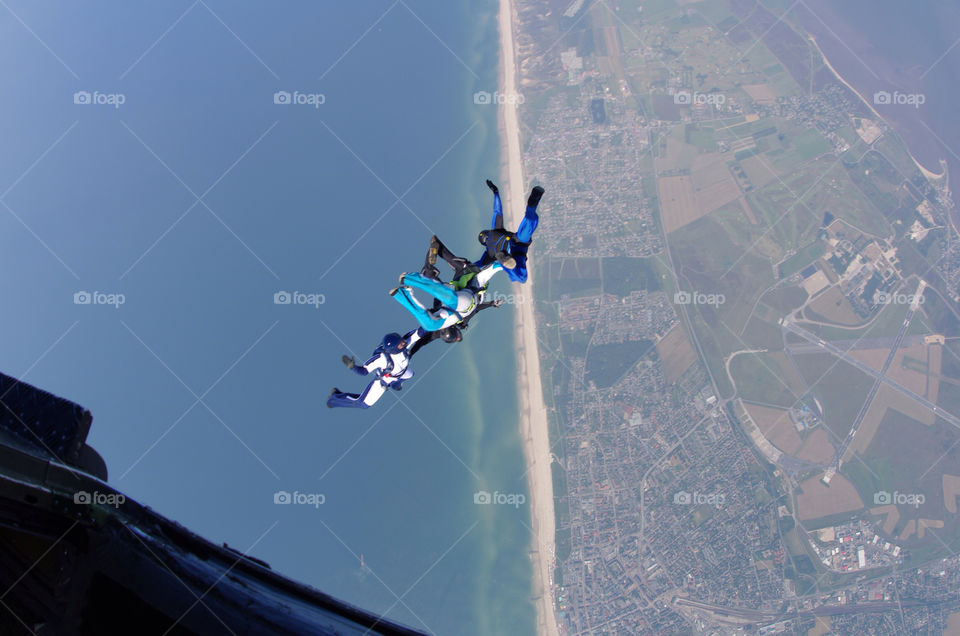 over sylt skydiving skydive by seeker