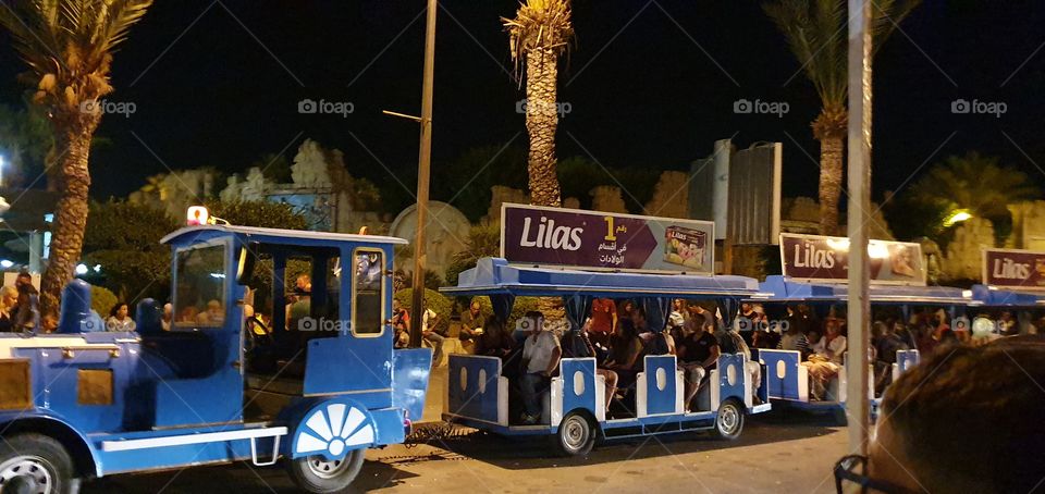 Mini-train à Hammamet