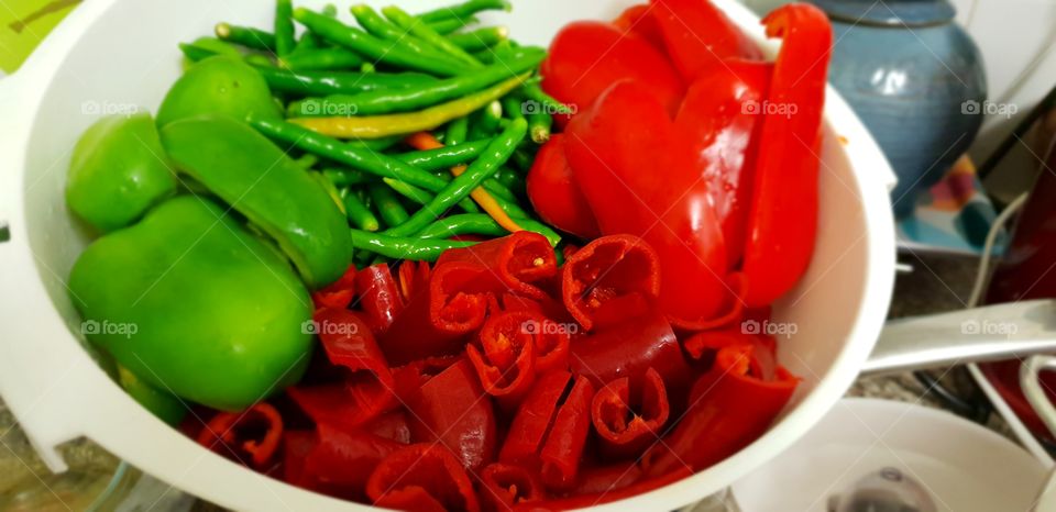 Mixed Peppers