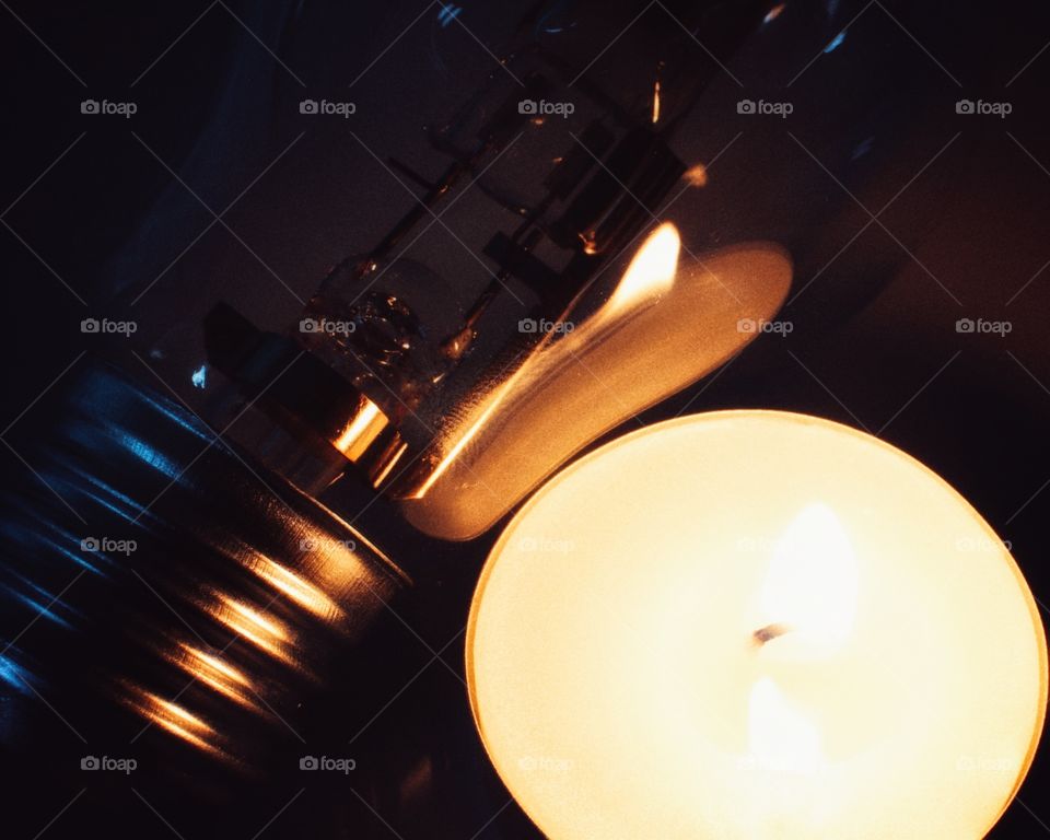 bulb vs candle