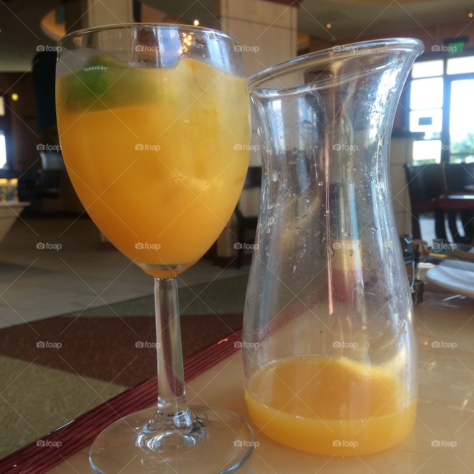 POG- passion fruit, orange juice, guava  