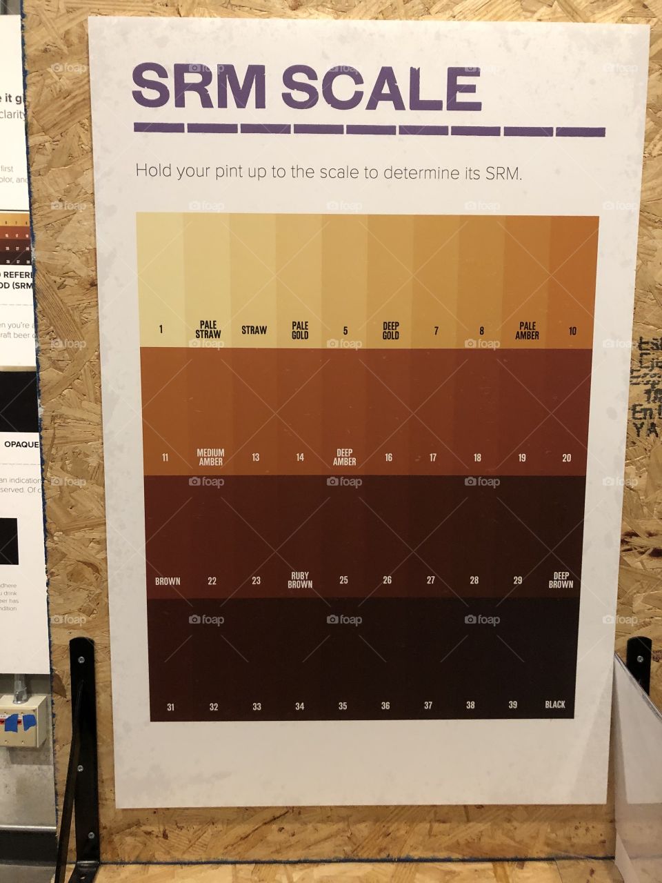 BREWDOG Brewery - SRM Scale