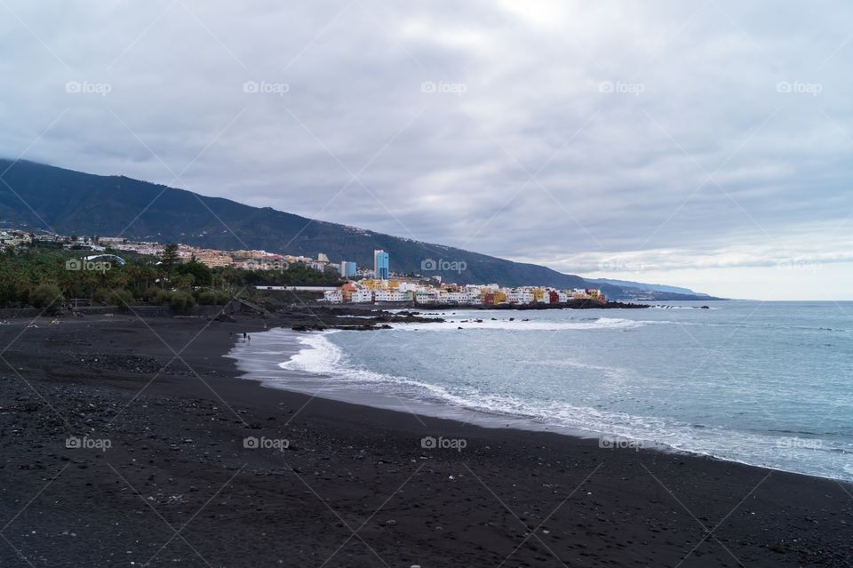 Playa Jardín, Puerto De la Cruz, Tenerife 