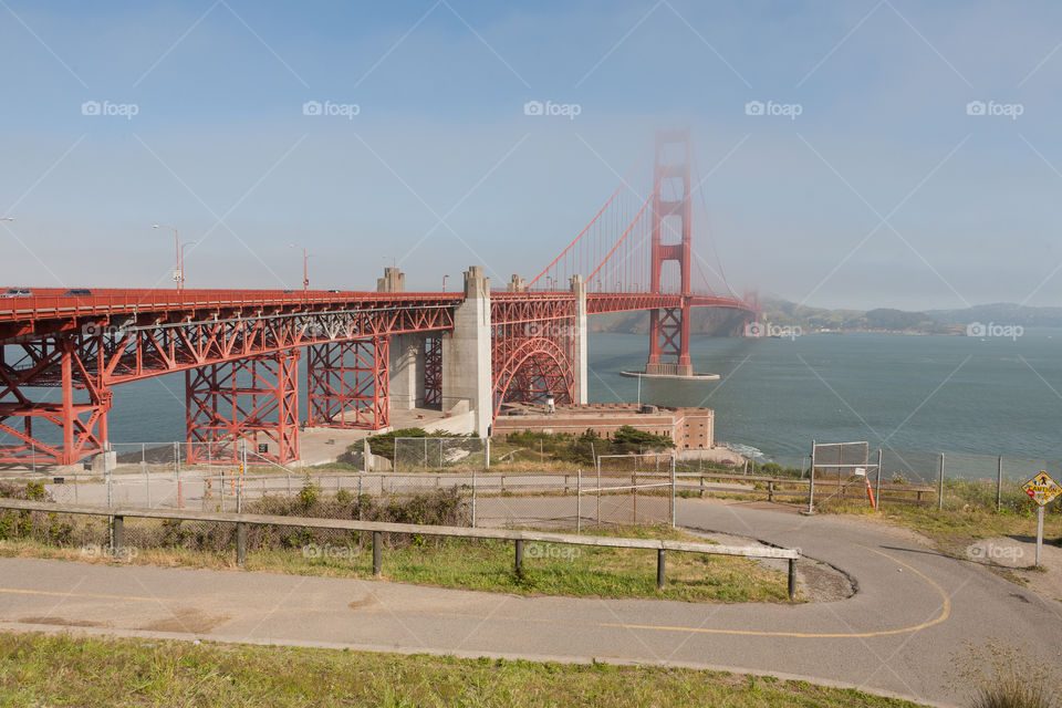 The Golden gate Bridge in San Francisco