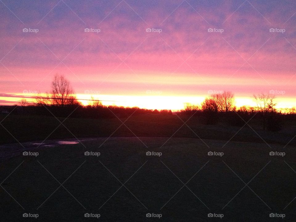 sunrise france terrain de golf golf bluegreen montgriffon by JBMotillon
