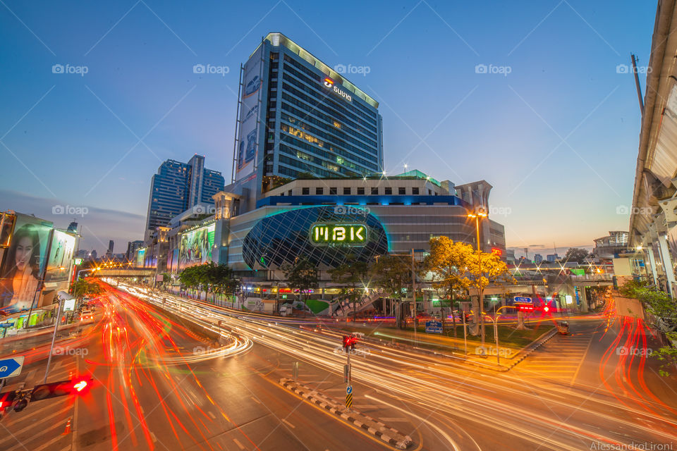 Mbk. Most famous shopping center of Bangkok 