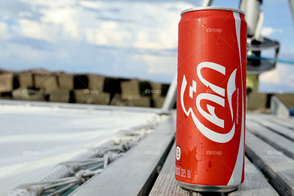 Coca cola in summer 