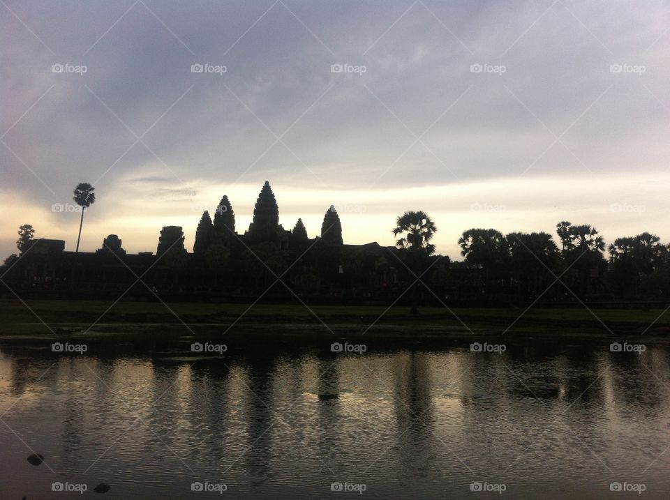 Angkor Wat. Sunrise over Angkor Wat