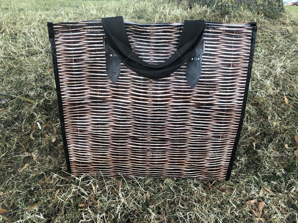 Shopping Bag, shopping wooden basket