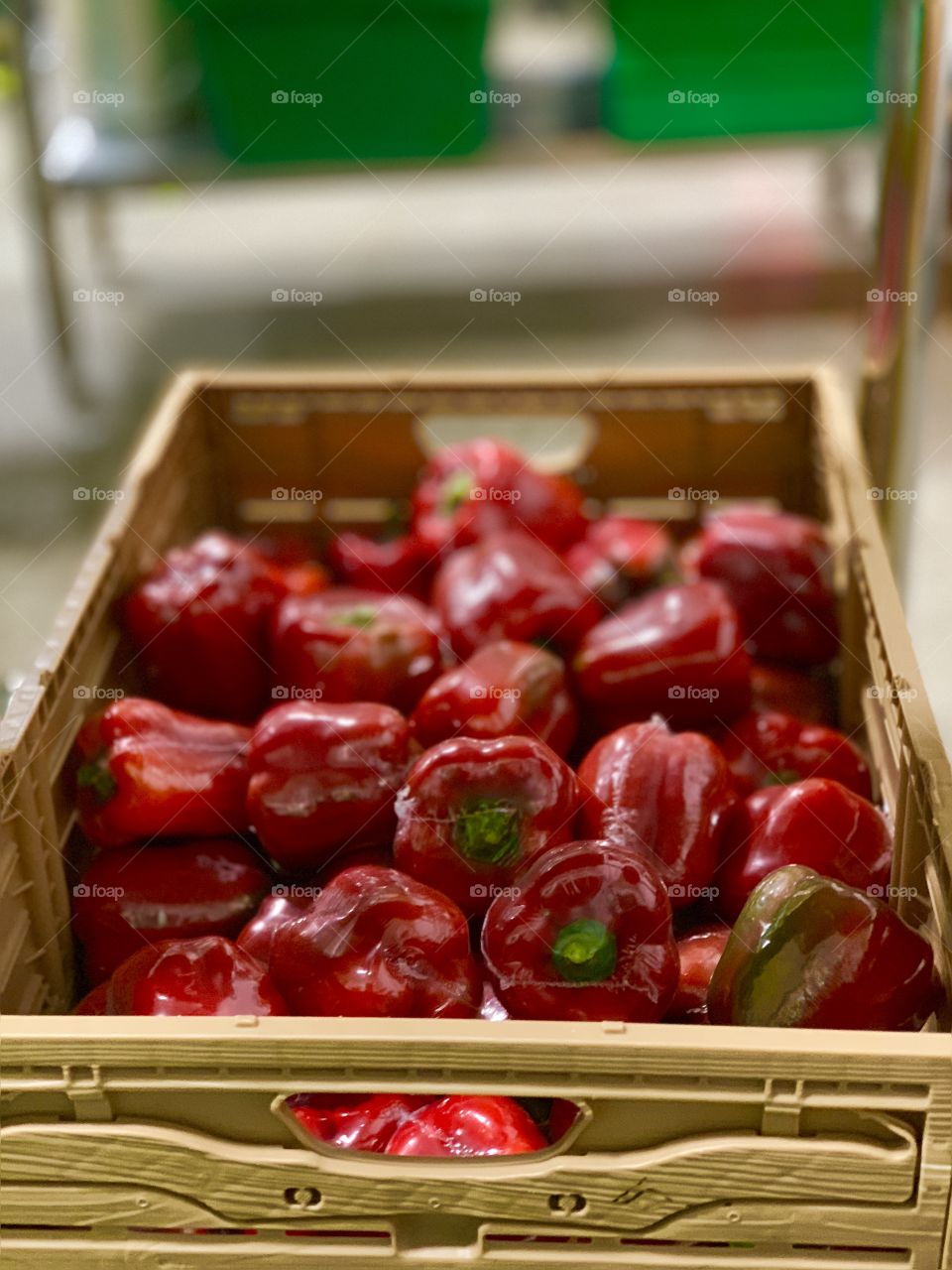 Organic red pepper wrapped 