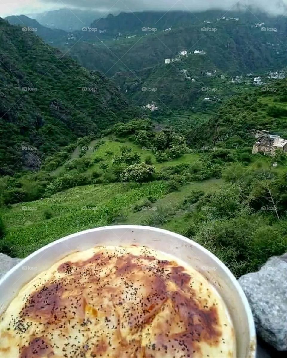A very beautiful picture, and there is no better picture than it. There is no better picture of green herbs and colorful, red and white roses than it. Glory be to God, the natural and picturesque view, and there is no more