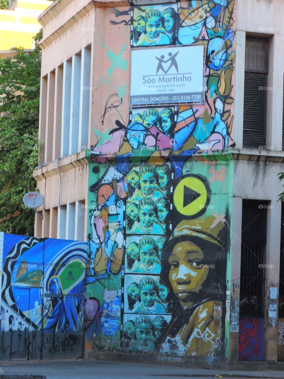graffiti, Rio de Janeiro Brazil