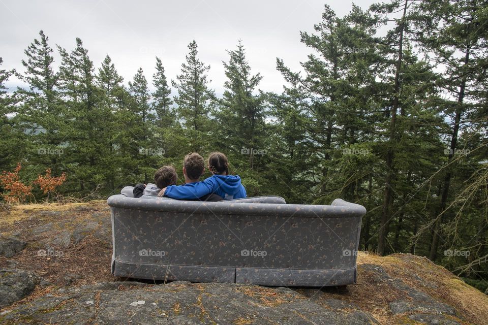 Couch on a Mountain 