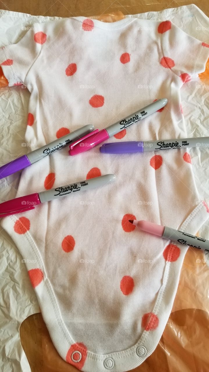 Babyshirt decorating