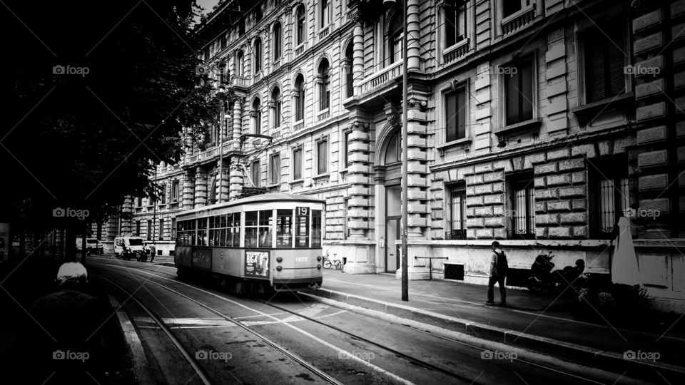 Old tramtrain, Milano