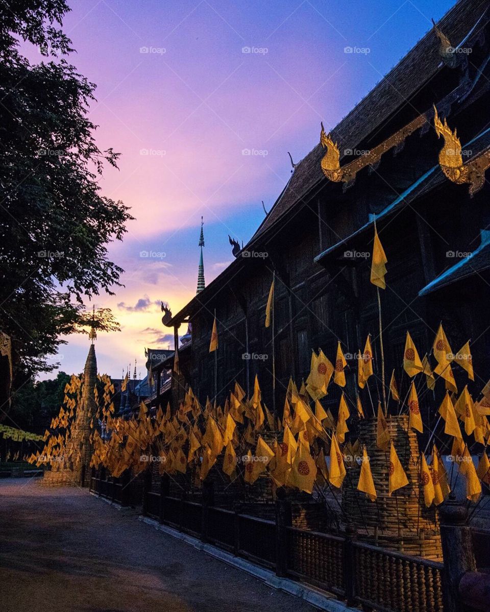 Temple in Chiang Mai, Thailand