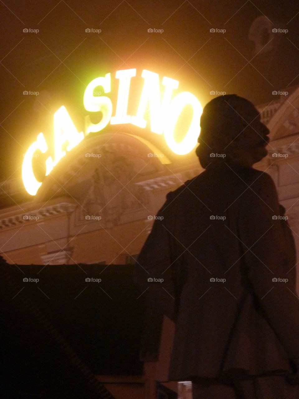 and statue of Flaubert