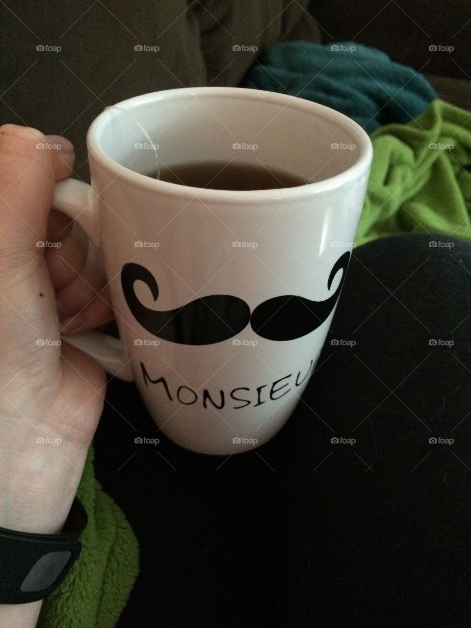 Monsieur tea mug