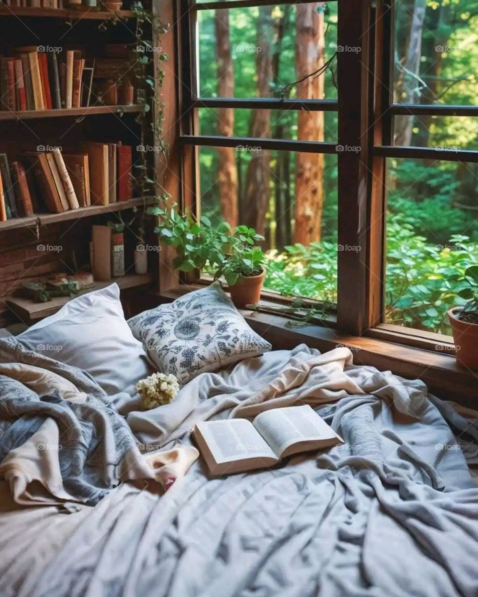 Glory be to God, the magnificent and picturesque view and the natural green trees are a view that is nothing more wonderful than it