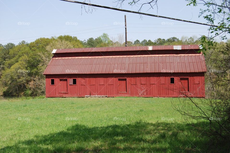 Red barn