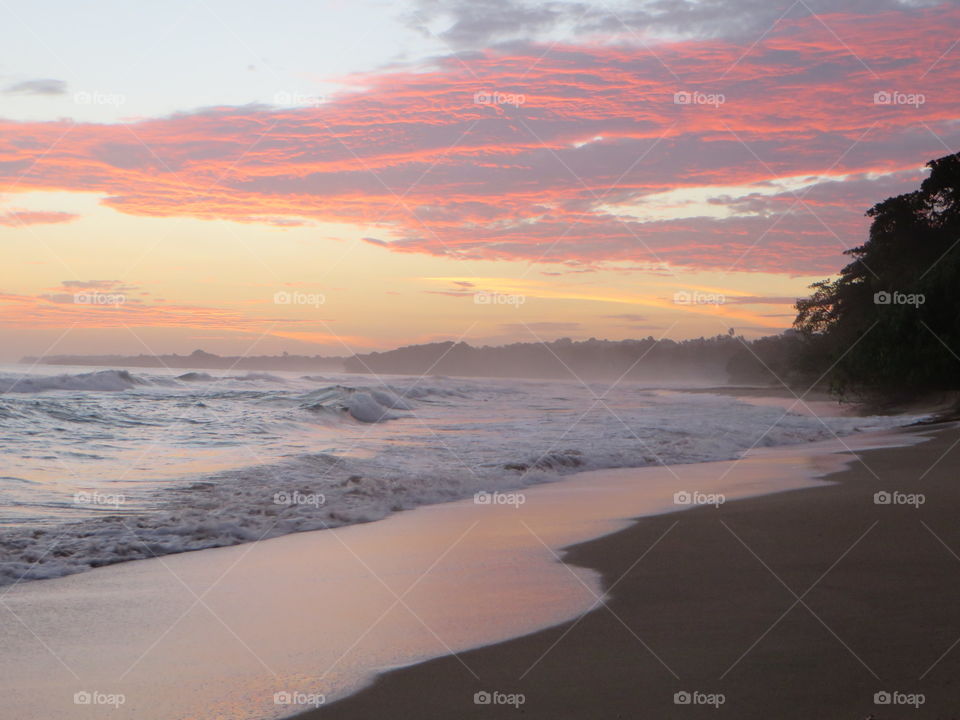 Sunrise in Costa Rica