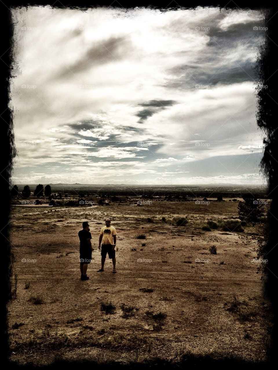 Meeting in the desert