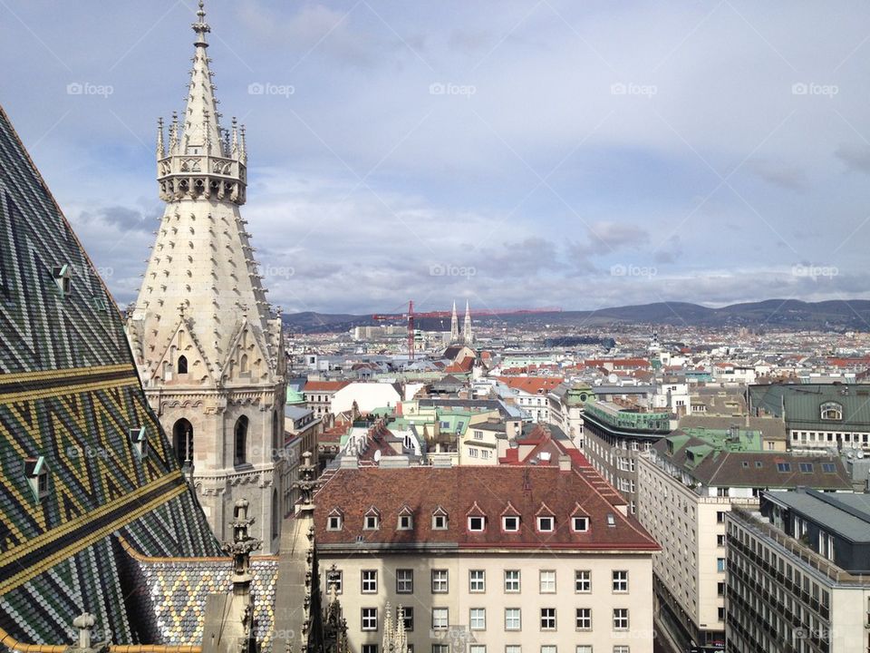 Vienna rooftops