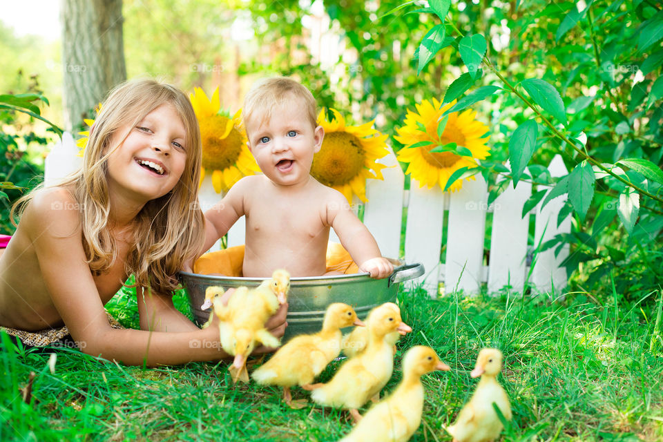 Nature, Summer, Grass, Child, Fun