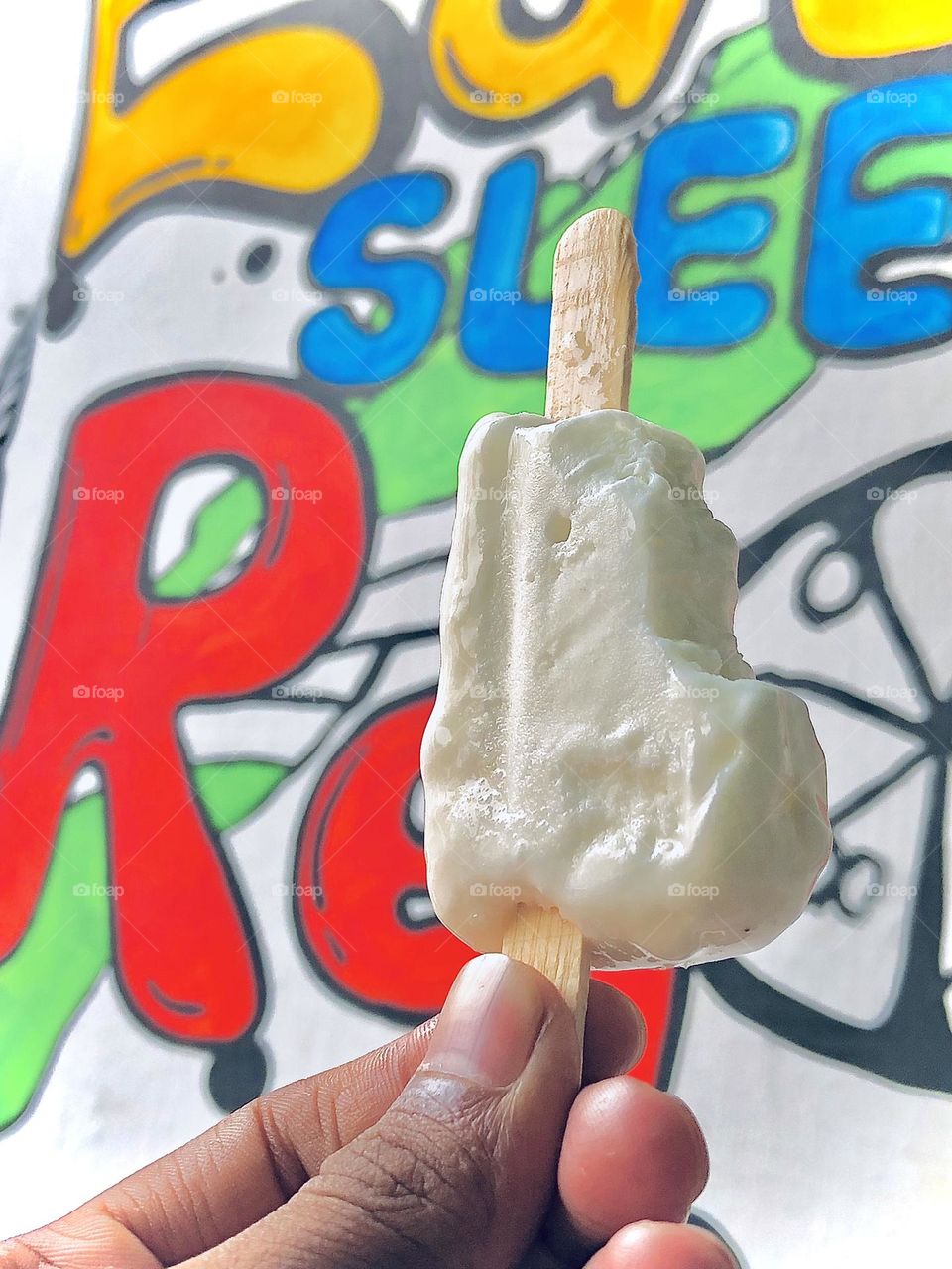 It yours taken by me in the Mini shop of Indian area