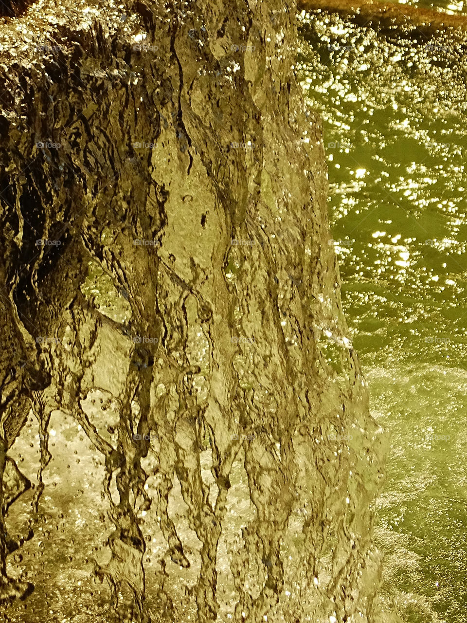 The shape of the water