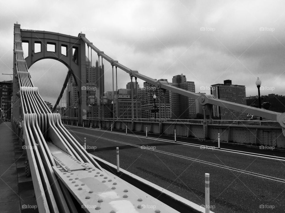 Bridge. Pittsburgh bridge