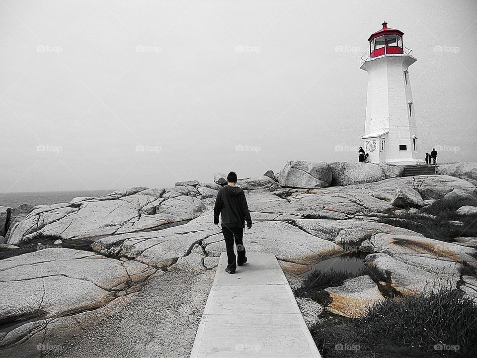 Peggy's Cove, Nova Scotia Lighthouse