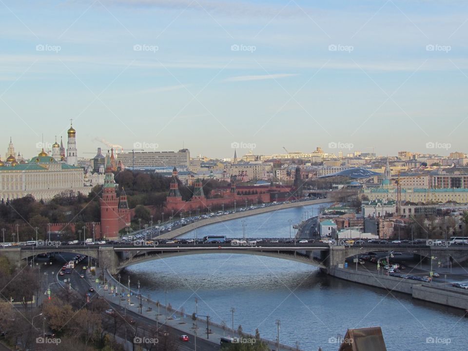 Moscow skyline