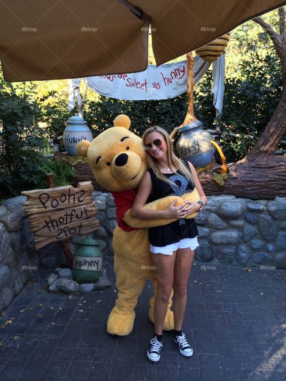 Fun with Pooh Bear