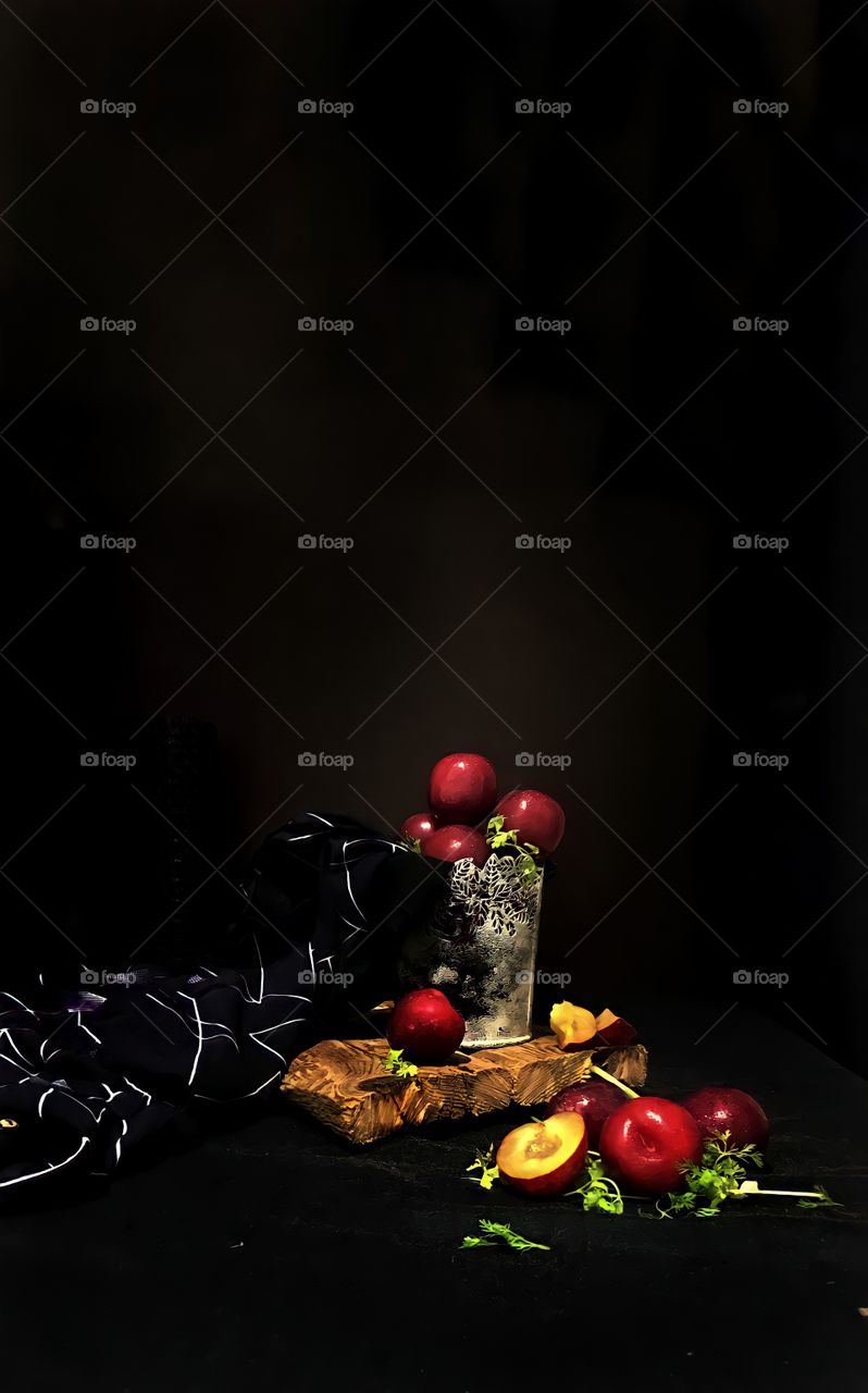 Had some time and plums...guess what's the result?