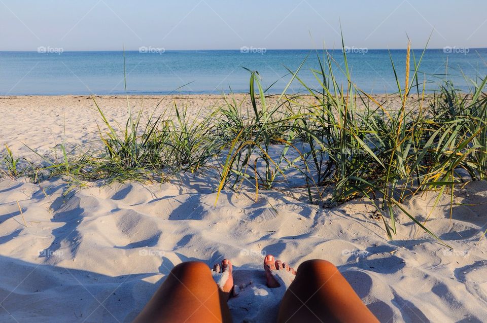 A day at the beach