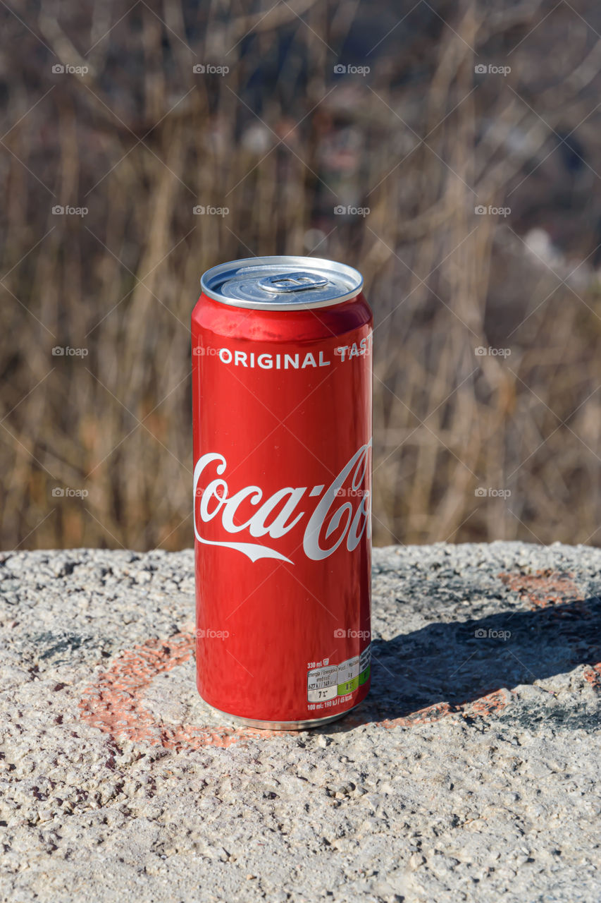 Coca-Cola on Trebević Mountain