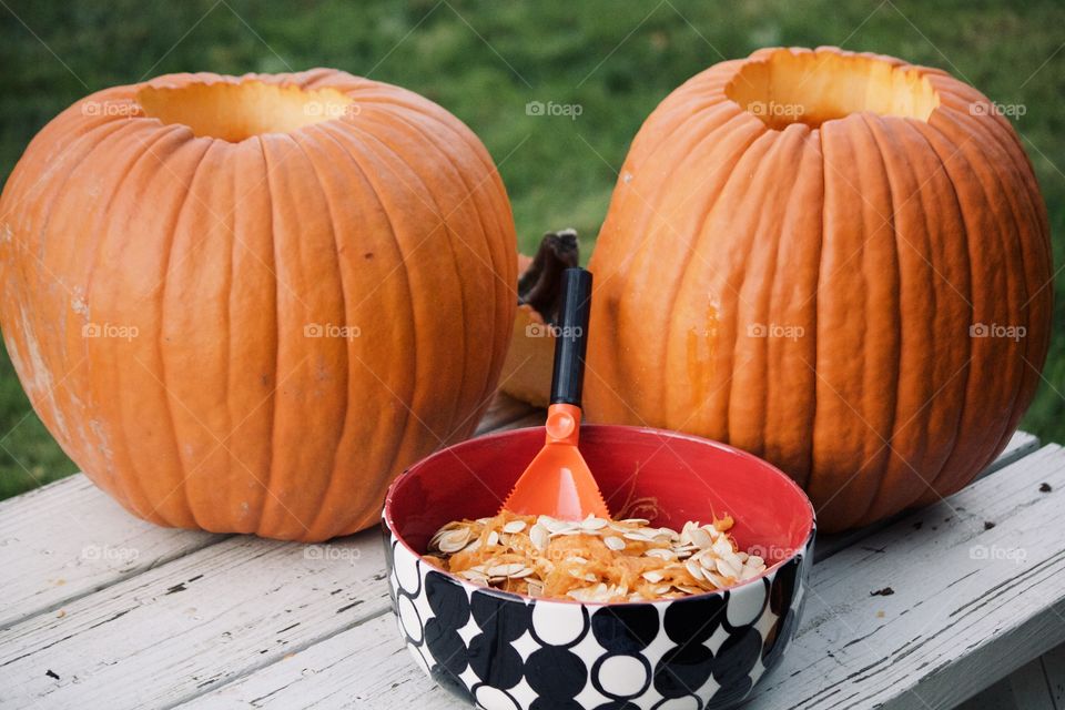 Pumpkin carving time