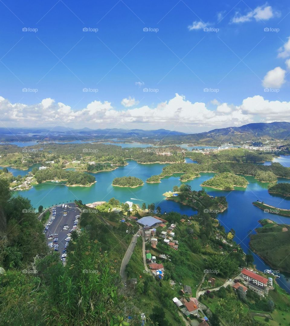 The View of the mountain 