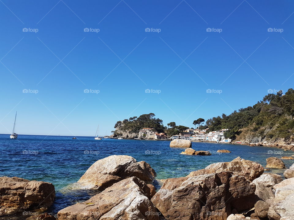 La méditerranée à Toulon